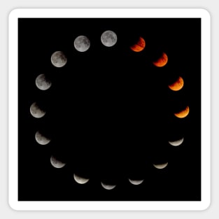 Lunar Phases Sticker